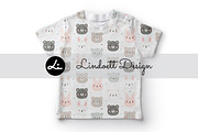 Cute Animals seamless pattern, a Pattern Graphic by lindoet23 (Thumbnail 2 of 3)