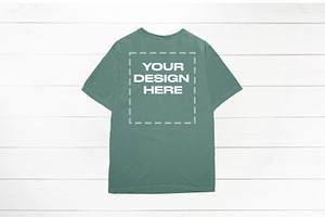 Light Green Comfort Mockup Back