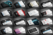 20 Business Cards Bundle, a Business Card Template by Saman Osama (Thumbnail 2 of 5)