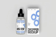 Dropper Bottle Mockup, a Packaging Mockup by renderstockmarket (Thumbnail 2 of 4)
