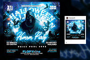 Halloween Flyer Template, a Flyer Template by RTXdesinger99 (Thumbnail 2 of 3)