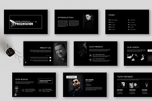 Digital Portfolio Presentation, a Presentation Template by MightyDesign
