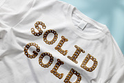 Gold Chain 3D Font, a Font by Loudoun Design Co. (Thumbnail 5 of 6)