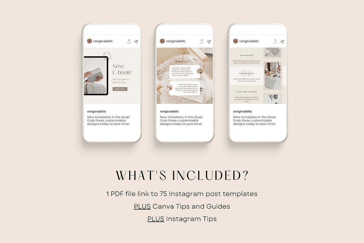 Coach Instagram Post Template, a Social Media Template by ShopRShop (Photo 3 of 9)