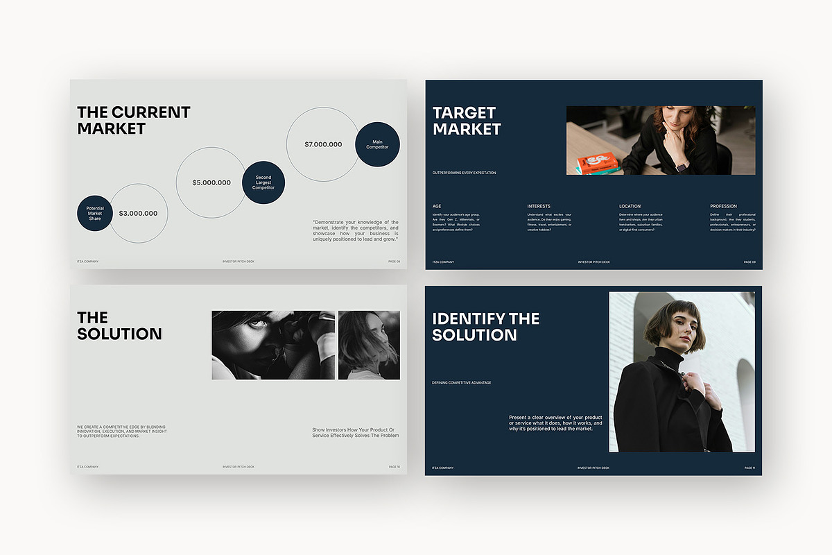 Itza : Investor Pitch Keynote, a Presentation Template by Punkl Camp (Photo 4 of 16)