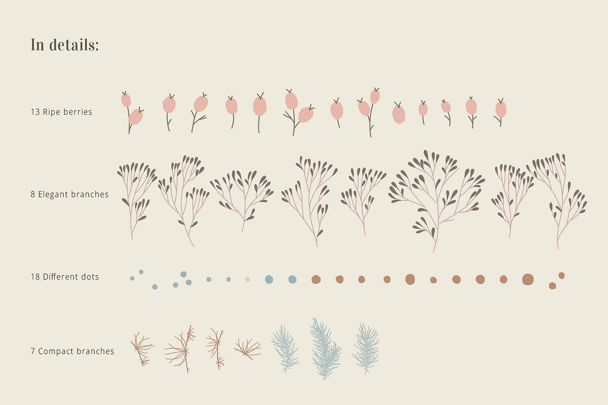 Christmas Watercolor Design, an Object Graphic by Folkheart (Photo 3 of 14)