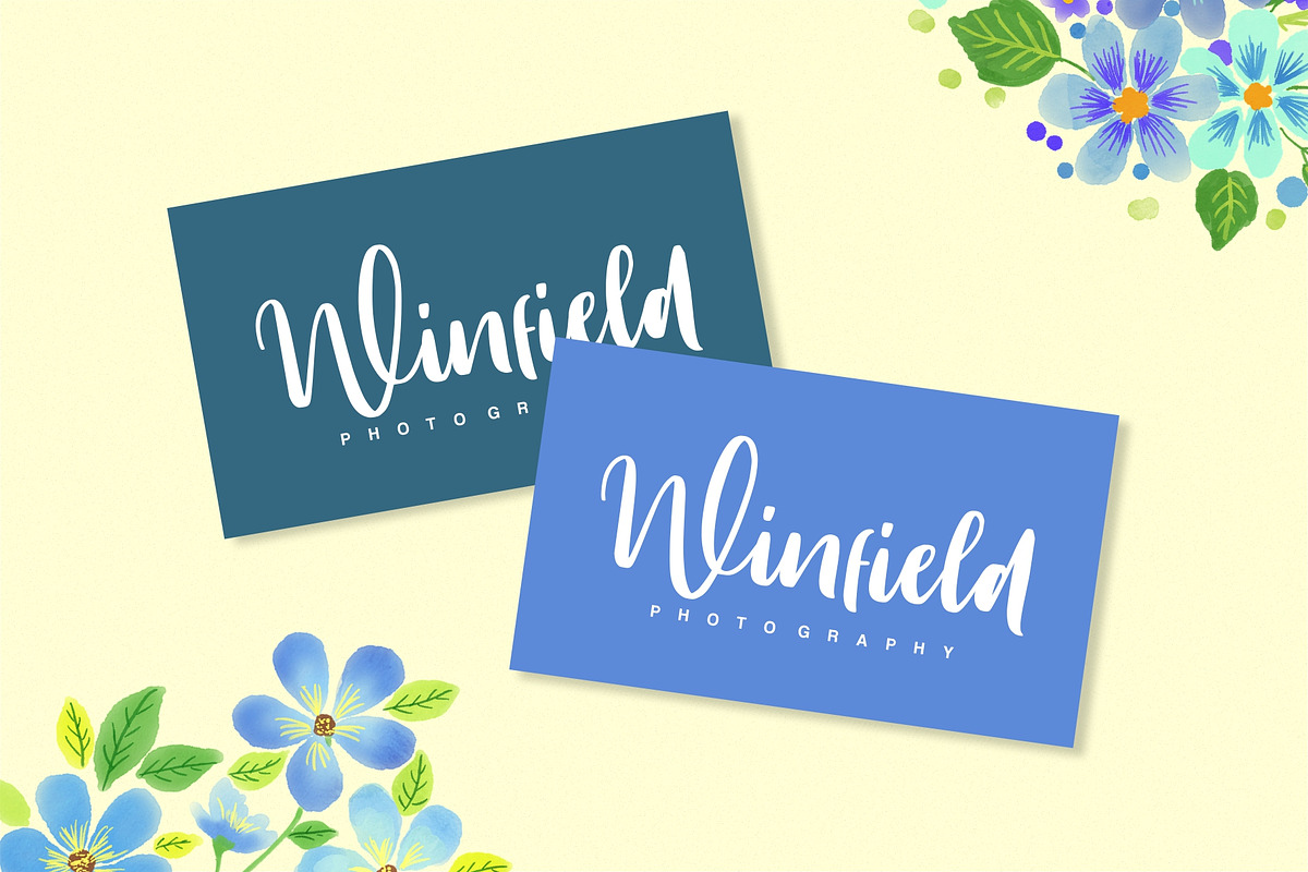 Annamellia - Handlettering Fonts preview 5