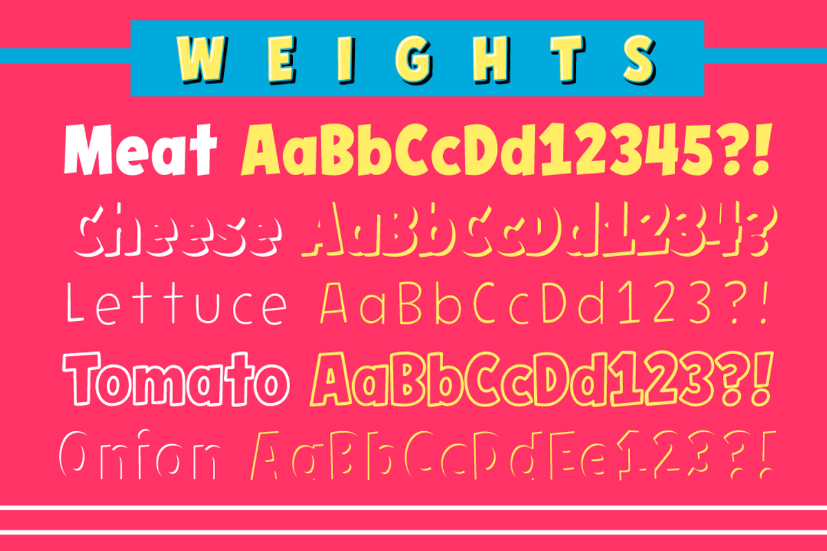 Hero Sandwich Ingredients preview 2