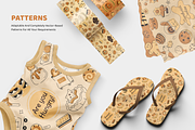 Biscuits Doodle Set, a Duotone Icon by Vectors Market (Thumbnail 5 of 12)