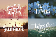 Cornflower DUO, a Handwritten Font by supfonts (Thumbnail 4 of 7)