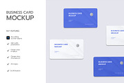 Business Card Mockup Presentation, a Product Mockup by graphypix (Thumbnail 2 of 4)
