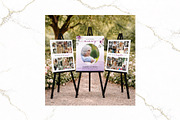 3 Panel Funeral Collage Canva FR009, a Poster Template by TyphoonStudio (Thumbnail 1 of 9)