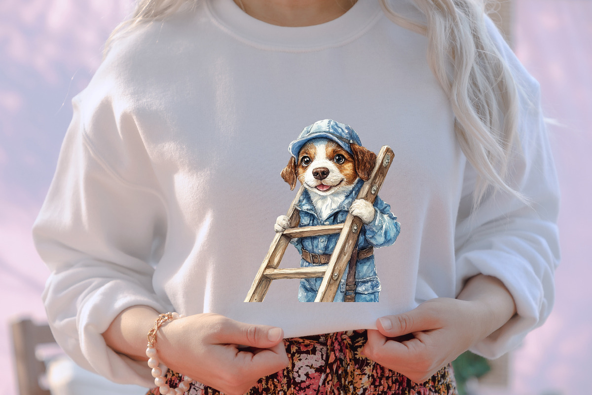 Labor Day Animal Clipart, an Illustration by designcity5 (Photo 5 of 5)