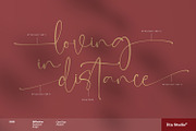Billastim, a Script Font by din-studio.com (Thumbnail 9 of 10)
