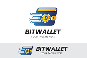 Cryptocurrency Bitcoin Wallet Logo