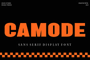 Camode, a Sans Serif Font by AnayaStudio (Thumbnail 1 of 7)