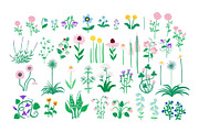 FLOWER GARDEN: plants, greenhouse, a Seasonal Illustration by Elliko shop (Thumbnail 2 of 16)