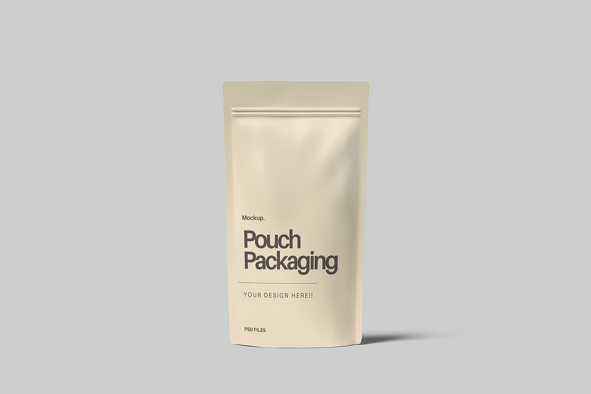 Pouch Packaging Mockup, a Packaging Mockup by Graphiculon (Photo 7 of 11)