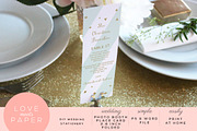 Photo Booth Place Card PC1009, a Card Template by Love Meets Paper (Thumbnail 1 of 2)