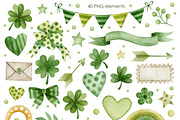 Gnomes st. Patrick's Day Collection., a Decorative Illustration by Kira Konoshenko (Thumbnail 2 of 14)