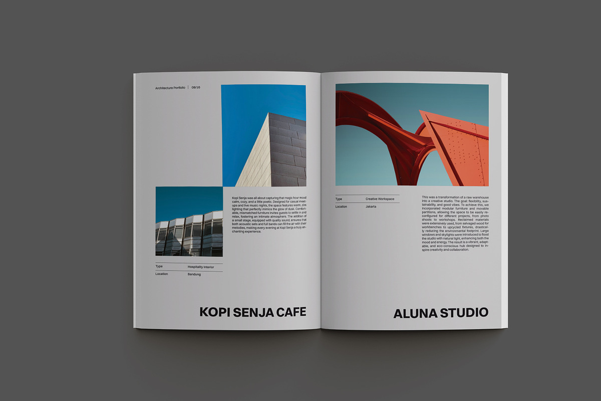 Architecture Portfolio, a Brochure Template by Neermana (Photo 6 of 10)