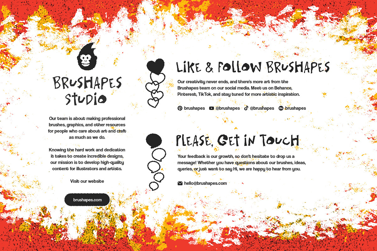 Naive Grunge Procreate Brushes, a Brush Add-On by brushapes.com (Photo 11 of 11)