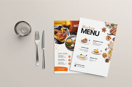 Menu Mockup