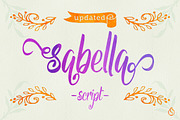 Sabella, a Script Font by JROH Creative (Thumbnail 1 of 5)