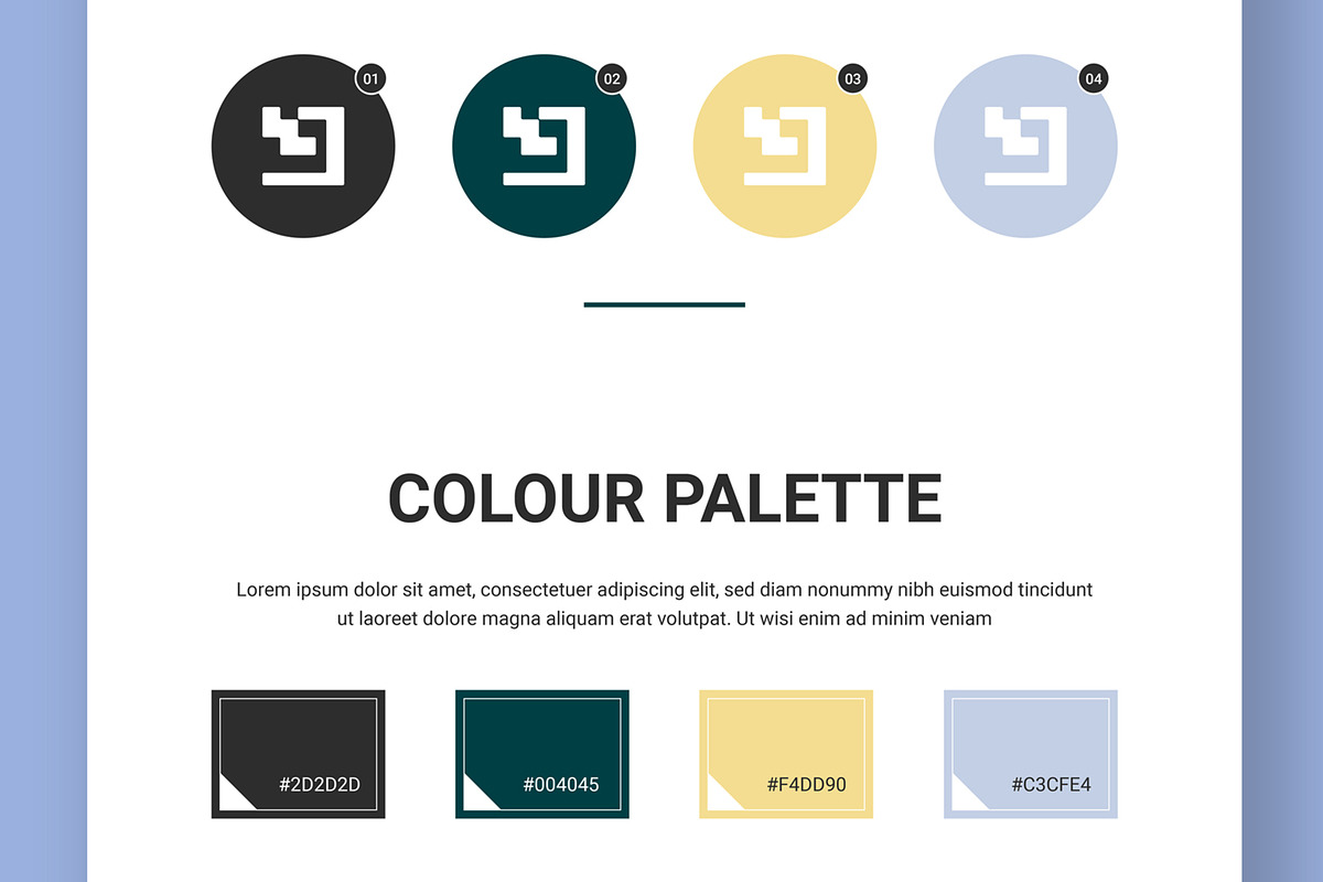 Brand Mood Board Layout, a Landing Page Template by ContestDesign (Photo 4 of 6)