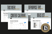 STATEMENT | Content Vault for Notion, a Marketing Template by Small Studio (Thumbnail 4 of 5)