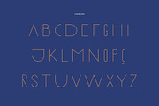 Rothko Modern Art Deco Display Font, a Sans Serif Font by Studio Aurora (Thumbnail 8 of 10)