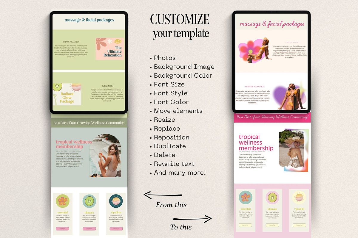 Colorful Beauty Wellness Medspa Website preview 7