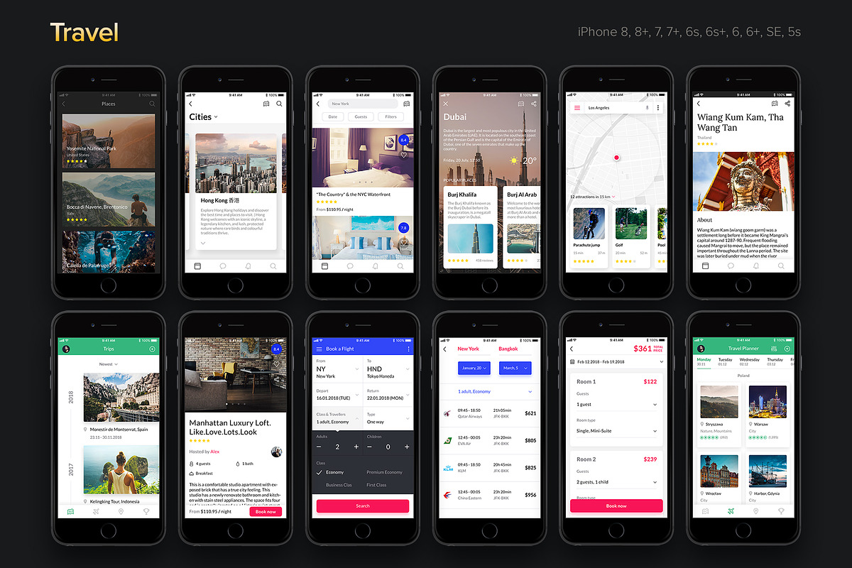 Awesome iOS UI Kit, an UI Kit Template by uibundle.com (Photo 19 of 22)