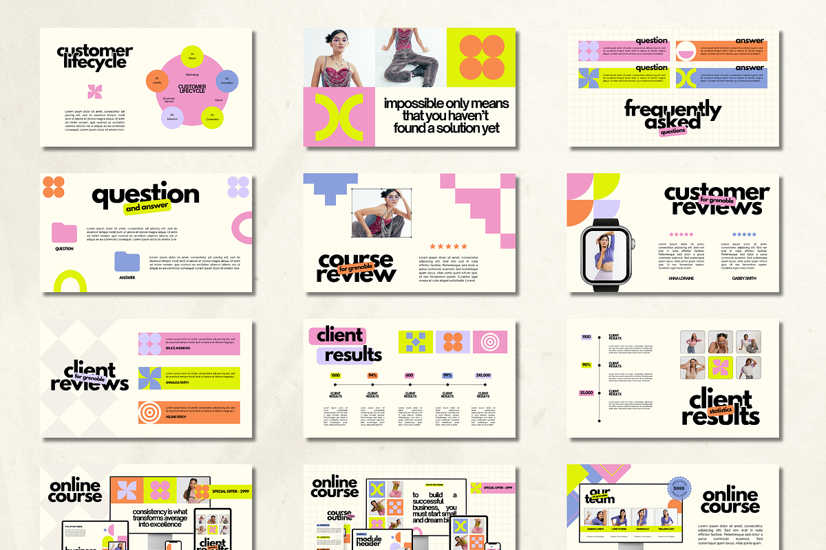 Slide Deck Masterclass Webinar, a Presentation Template by Branding Babe Co. (Photo 7 of 10)