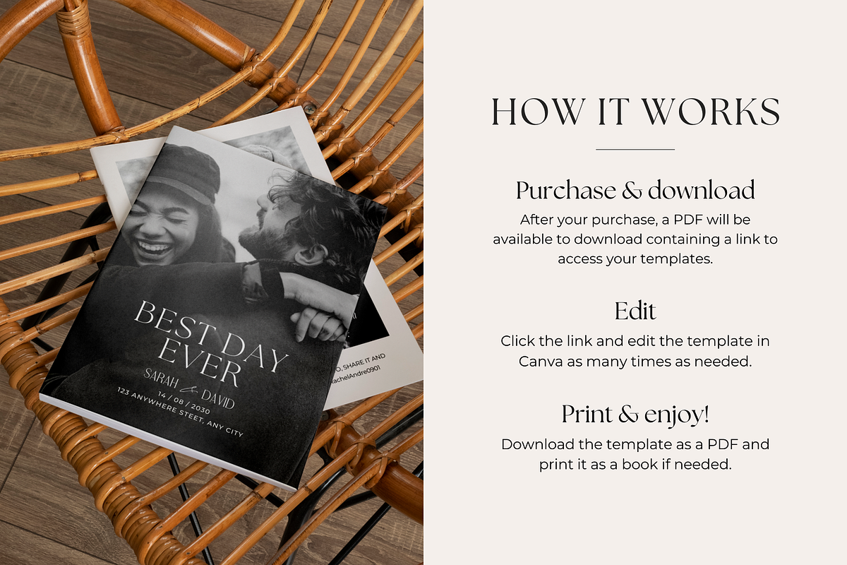 Wedding Day Magazine Template, a Magazine Template by ShopRShop (Photo 9 of 9)