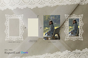 Vector Lace Frames & Vintage Doilies, an Object Graphic by Berentine.art (Thumbnail 14 of 15)