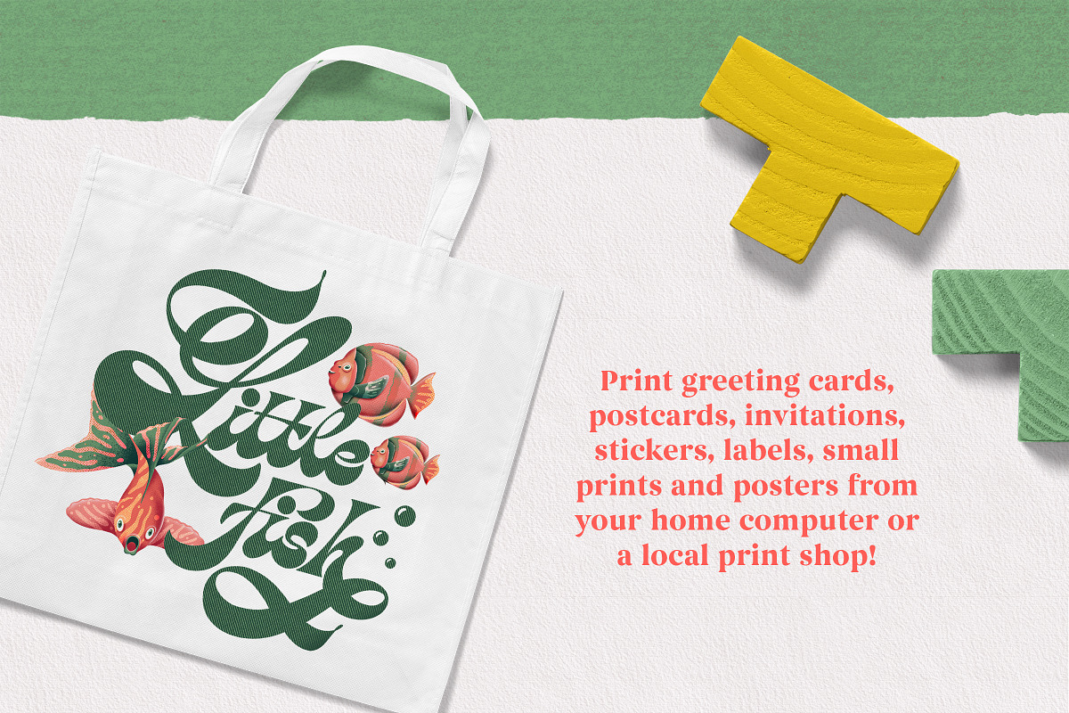 Procreate Print Toolkit 2, a Brush Add-On by Debi Sementelli (Photo 8 of 17)