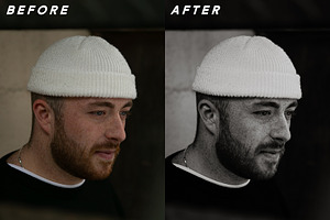 GREYSCALE Lightroom Preset