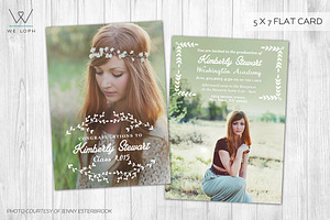 Senior Announcement Graduation card