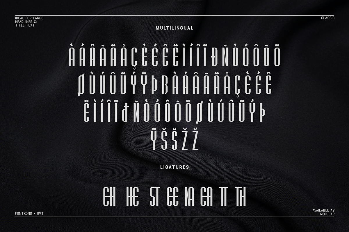 Sereena-Classy & Stylish Sans Serif, a Sans Serif Font by overlaytemplates (Photo 5 of 5)