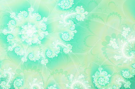 Abstract fractal background