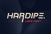 Hardipe - Grand Logo Font, a Font by Sarid Ezra (Thumbnail 1 of 7)