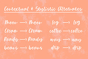 Moonbeam, a Script Font by Rountree Design Co. (Thumbnail 8 of 9)