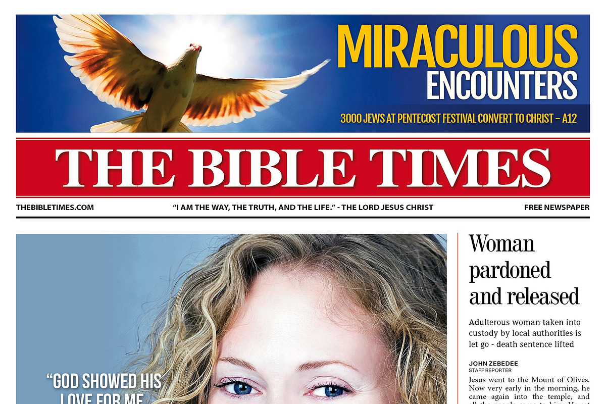 7 Newspaper Style Templates, a Flyer Template by Newspaper Templates (Photo 8 of 9)