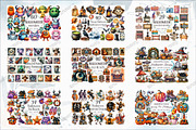 The Big Halloween Clipart PNG Bundle, a Graphic by designcity5 (Thumbnail 3 of 4)