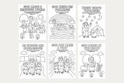Kids Bible Verse Coloring Pages, a Magazine Template by VIVAT Design Studio (Thumbnail 2 of 5)