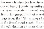 Fine New Bonbons font family, a Script Font by Tour de Force FF (Thumbnail 2 of 7)