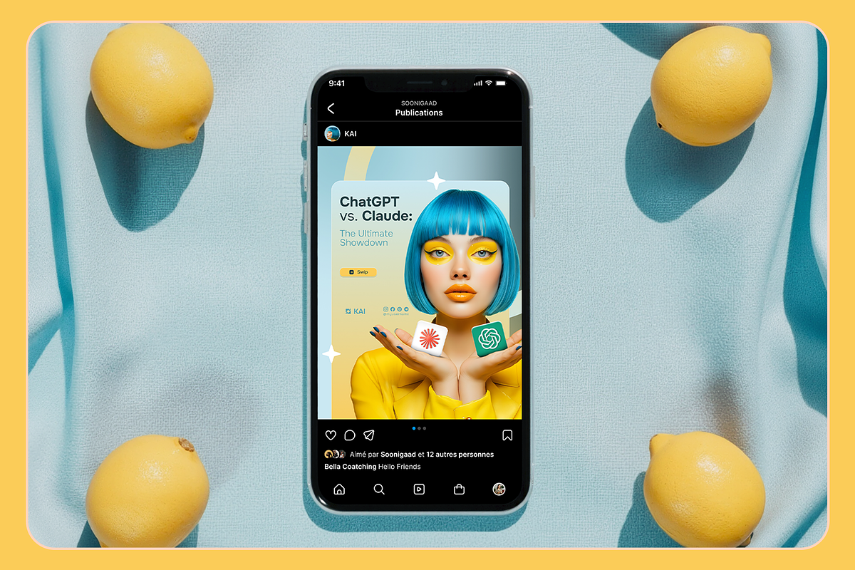 KAI Elite AI Content Social MediaKit, a Social Media Template by Sooni Gaad (Photo 4 of 10)