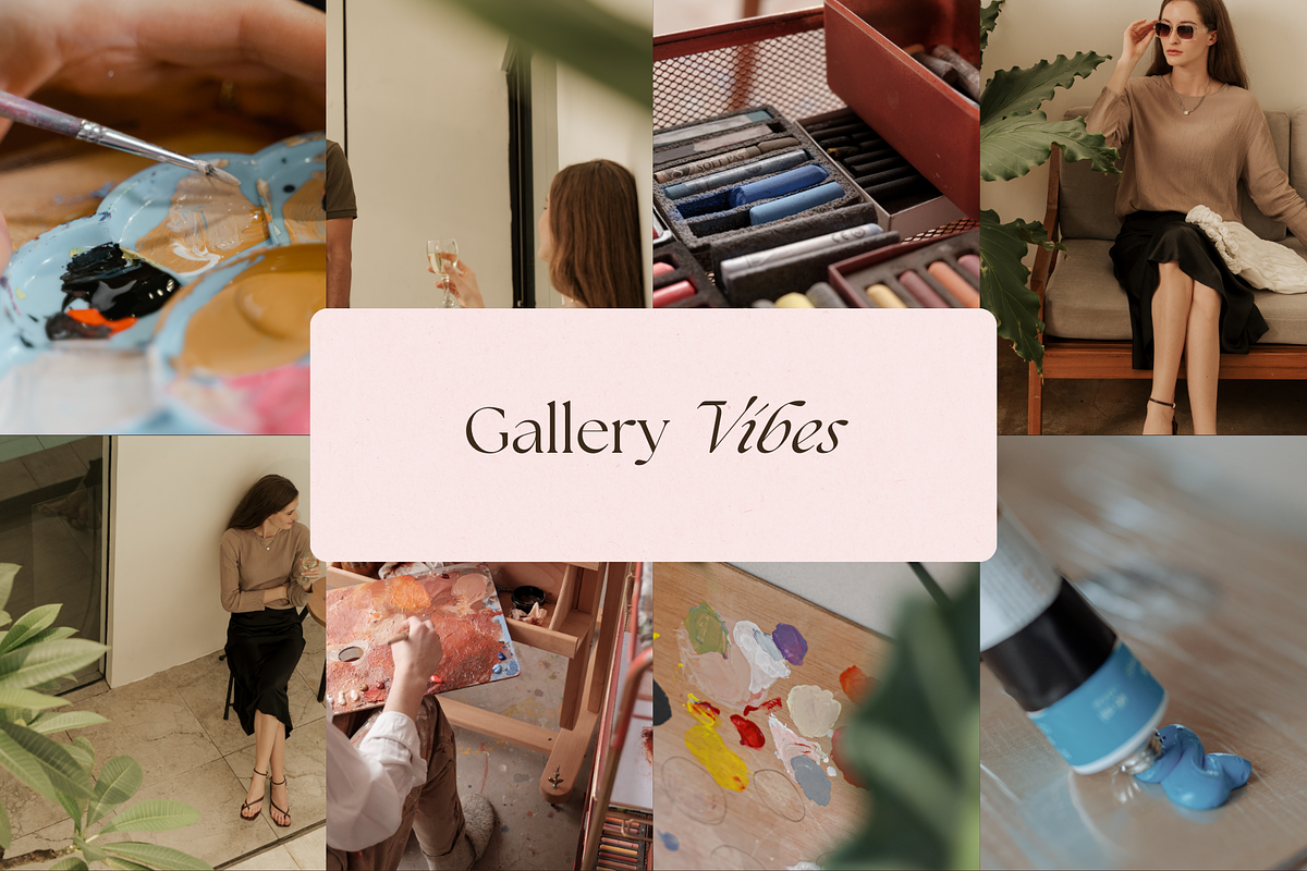 The Artist Stock Photo Bundle, a Photo by The Flossy Finch (Photo 7 of 12)