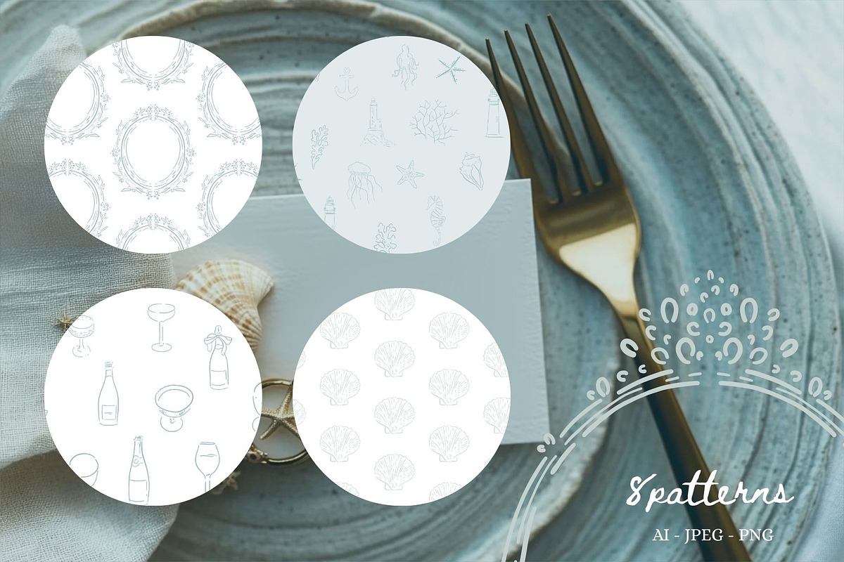 Whimsical Wedding: Coastal Edition, an Illustration by PaperJamLab (Photo 14 of 17)